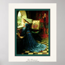~ justo John William Waterhouse de Rosamund Impresiones