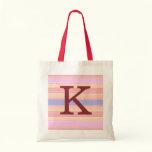 K:: El verano del monograma K raya la bolsa de asa bolsas