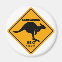 KangaROOS 10 kilómetros siguientes Iman De Nevera