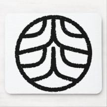 kanji"炎" マウスパッド