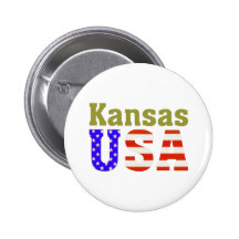 ¡Kansas los E.E.U.U.! Pin