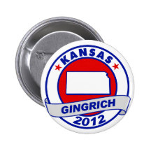 Kansas Newt Gingrich Pins