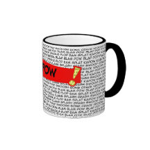 ¡kapow! Taza de café del super héroe