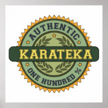 Karateka auténtico impresiones