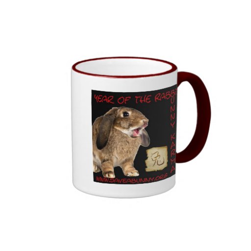 ¡Karmas del conejito! Tazas De Café