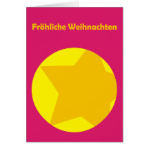 Karte Fröhliche Weihnachten