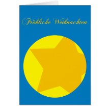 Karte Fröhliche Weihnachten