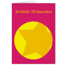 Karte Fröhliche Weihnachten