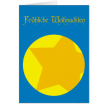 Karte Fröhliche Weihnachten