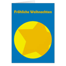 Karte Fröhliche Weihnachten