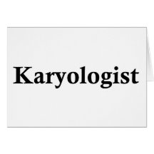 Karyologist Tarjeton