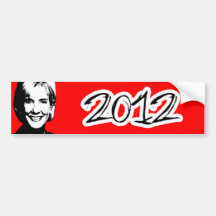 KATHLEEN SEBELIUS PEGATINA DE PARACHOQUE