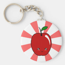 Kawaii Apple (muchacho) Llavero