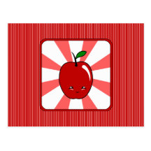 Kawaii Apple (muchacho) Postales