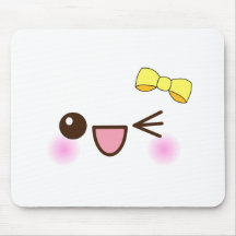 ¡Kawaii hace frente! Alfombrilla De Ratón