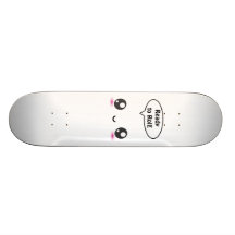 Kawaii lindo sonriente "alista para rodar!" - tabl tabla de skate
