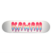 Kawaii Melty adorable lindo que derrite el pastel  Monopatines Personalizados