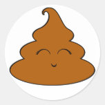 Kawaii Poo Poo Etiqueta