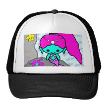 kawaiimermaidwithstarfish&octopus.jpg gorra