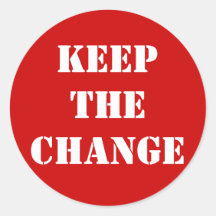 KEEPTHECHANGE ETIQUETA