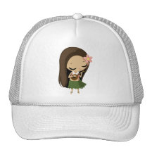 Keilana el chica de Hula Gorros Bordados