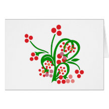 Kelten Blumen Ornament celtic flowers Grußkarten
