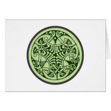 keltischer Knoten Ornament celtic knot Grußkarten