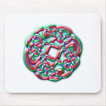 keltischer Knoten Ornament celtic knot Mousepads