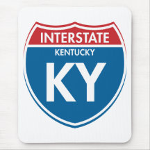 Kentucky de un estado a otro KY Tapete De Ratón