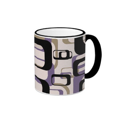 KER-PLUNK retro - diseño moderno Taza De Café