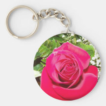 Keycain color de rosa llavero