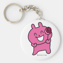 Keyholder delicioso feliz llavero