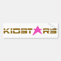 kidstarsBumper Pegatina De Parachoque