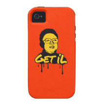 Kim Jong Il - Get's Il Vibe iPhone 4 Fundas