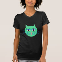 Kindergarten Katze cat T Shirts