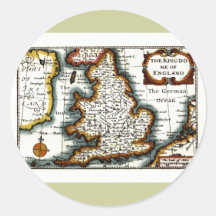 Kingdome del mapa/de la bandera de Inglaterra (Rei Etiquetas