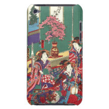 Kinpeiro nuevo Yoshiwara 1871 dejado Barely There iPod Protectores
