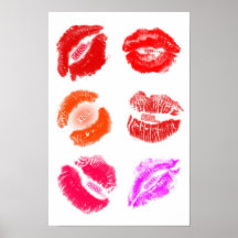 KISS-KISS - LABIOS DE LOS LABIOS IMPRESIONES