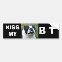 KISSMY, B T ETIQUETA DE PARACHOQUE