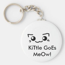 kittie llavero personalizado