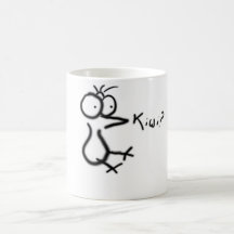"Kiwi?" Taza de café