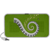 klassische Klavierspirale Mp3 Lautsprecher