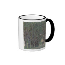 Klimt - avenida en taza del parque de Schloss Kamm