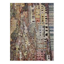 Klimt, Gustavo Malcesine Gardasee Italiano: Malc Tarjetas Postales