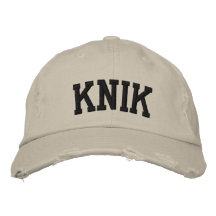 Knik bordó el gorra gorros bordados