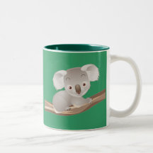Koala del bebé taza