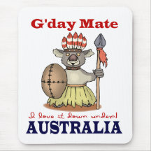Koala del compañero de G'Day Alfombrillas De Ratones