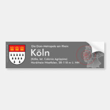 Koeln 4 autosticker