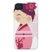 Kokeshi iPhone 4 Cárcasa