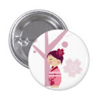 Kokeshi Sakura y Pin del cerezo